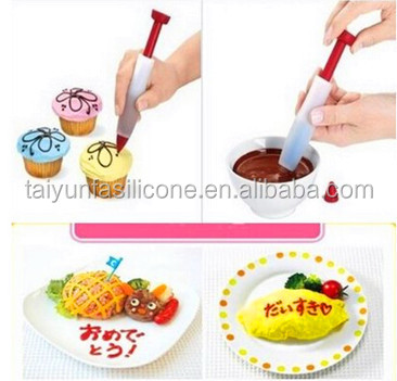Cupcake Pen for cake cake decorations silicone decorating pen