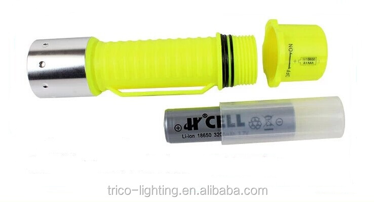 水中ダイビングhkbayi1200lmクリーxm-lt660メートル防水ledの懐中電灯トーチランプ問屋・仕入れ・卸・卸売り