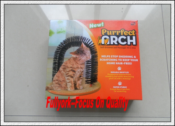 猫用アーチpurrfectはテレビで見られるように完璧な子猫猫用・グルーマー問屋・仕入れ・卸・卸売り
