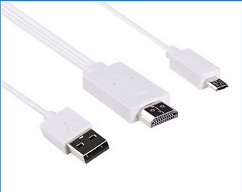 携帯電話hdテレビmedialin用hdmiケーブルにマイクロusb3.0s5三星銀河仕入れ・メーカー・工場
