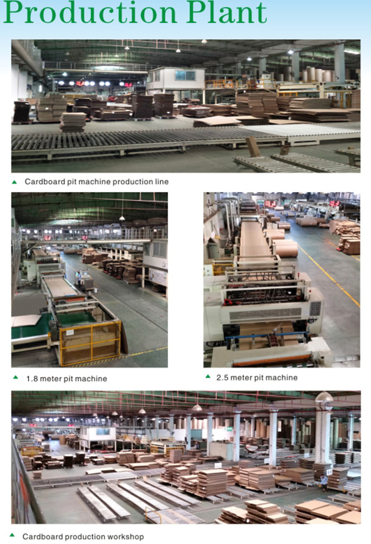 輸出工場生産する段ボール紙標準パレットのサイズ仕入れ・メーカー・工場