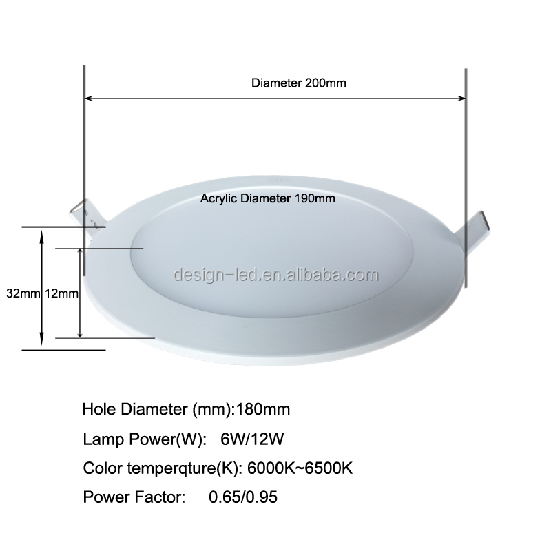 saa承認されたエッジcetuvsmd2835発光ledパネルライトアルミスリムled円形パネルライト仕入れ・メーカー・工場