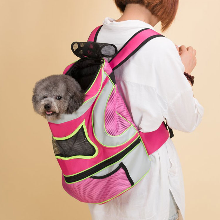 Top Quality Reasonable Price Lightweight Dog Carrier Bag, Recycled Pet Backpack