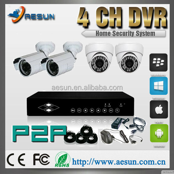 工場出荷時の価格! 熱い販売項目! h。 dvrシステムのcctvdvr4ch264キット問屋・仕入れ・卸・卸売り
