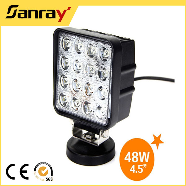 Heavy Duty bridgelux led driving light , Long Working Time Multifunctional 48w LED Work Light