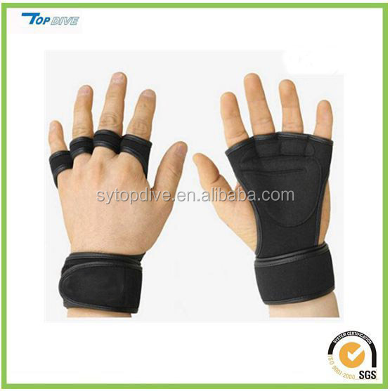 フィットネスジムのトレーニングの重量挙げの手袋手袋ロング手袋手首ラップ仕入れ・メーカー・工場