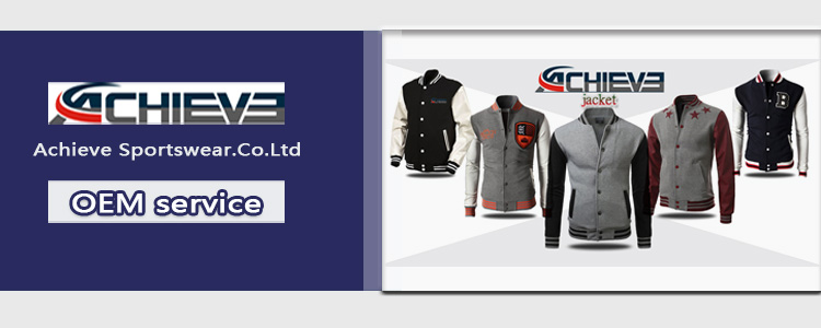 卸売空白野球代表チームのジャケット、 冬のボンバー販売のためのジャケットカスタム仕入れ・メーカー・工場