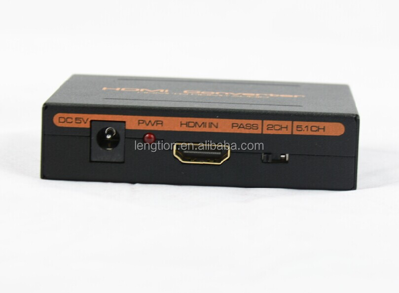 ミニコンバータhdmiのhdmi+オーディオ( spdif+l/r) コンバータエクストラクタ問屋・仕入れ・卸・卸売り