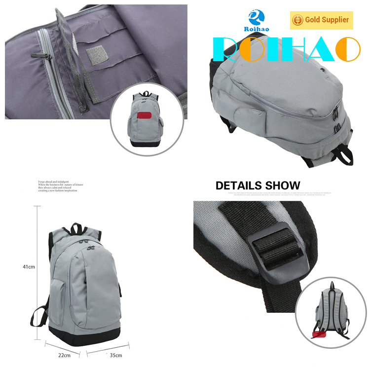 Roihao china xiamen supplier personalized custom blank backpacks wholesale