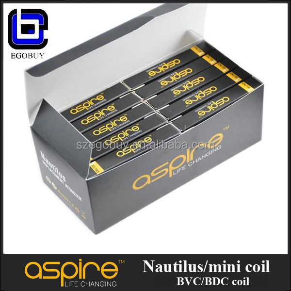 Upgrade Aspire nautilus replacement tank mini aspire nautilus atomizer with nautilus aspire BVC coil