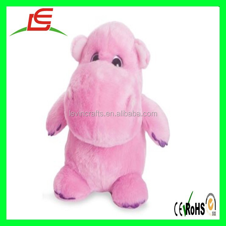 pink hippo plush