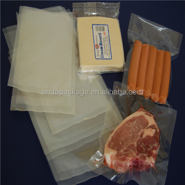 vacuum food pouch/vacuum food packaging bag/vacuum bag for
