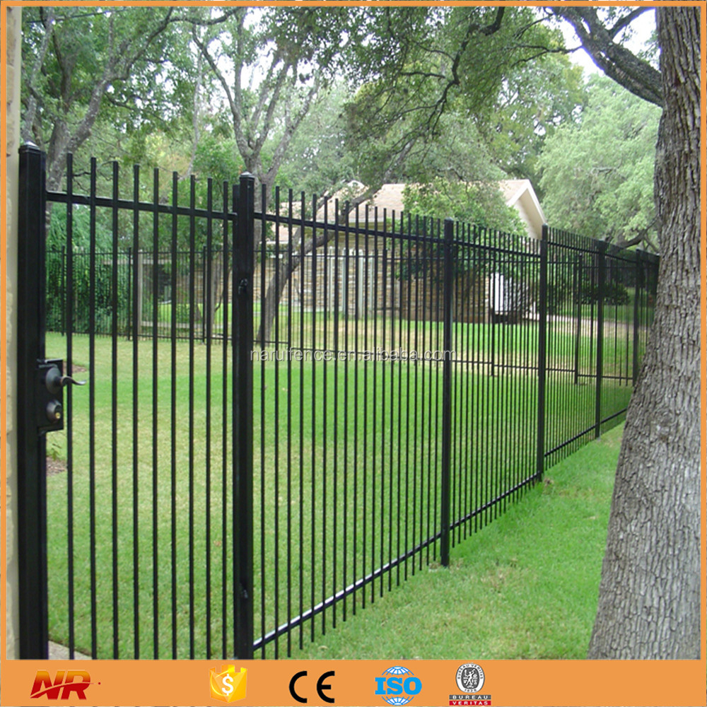 Metal Powder Coated Cheap Metal Fence Railing