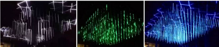 led meteor rain tube light for outdoor indoor decoration