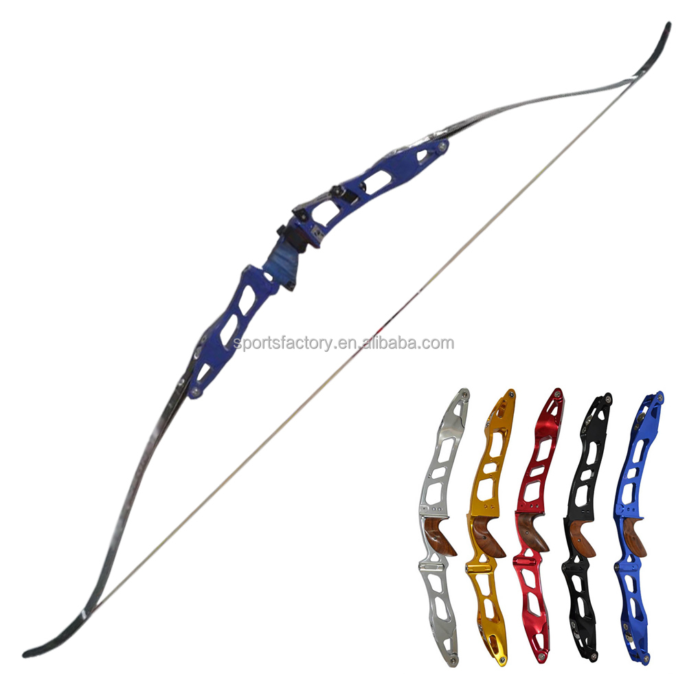 Aluminium Recurve Bows With Aluminium Riser And Carbon Fiber