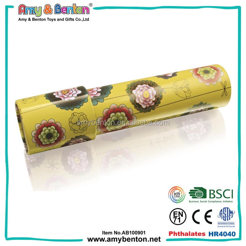 Wholesale classic toy kids funny magic metal kaleidoscope 