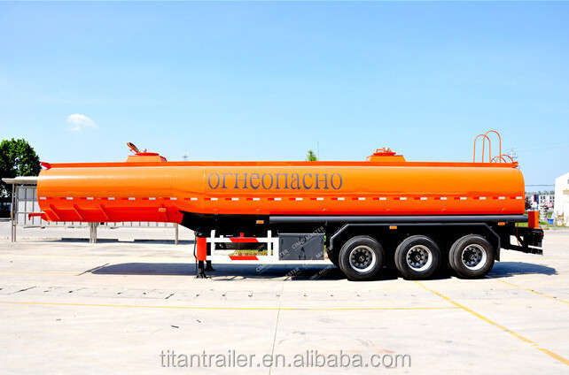 carbon steel fuel tank lorry trailer