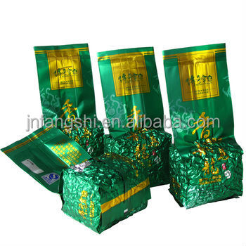 Top quality custom printed back sealed side gusset empty tea bag