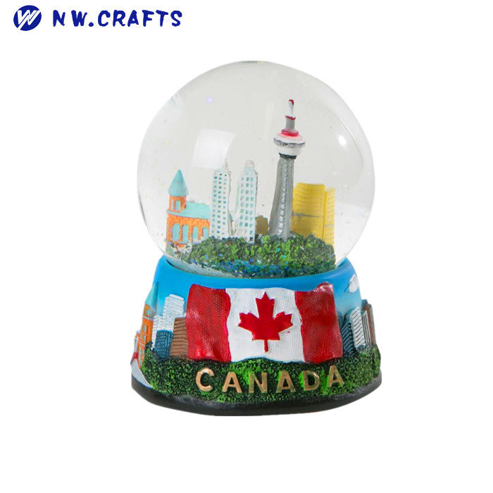 Cheap 80mm Canada Toronto City Snow Globe Water Globe Buy 80mm Snow