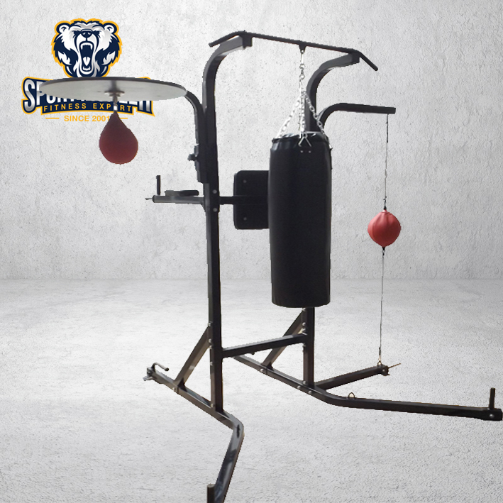 7-station Workout Gym Boxing Stand Speed Bag Platform Hanging Bag Stand,Boixng Stand Heavybag ...