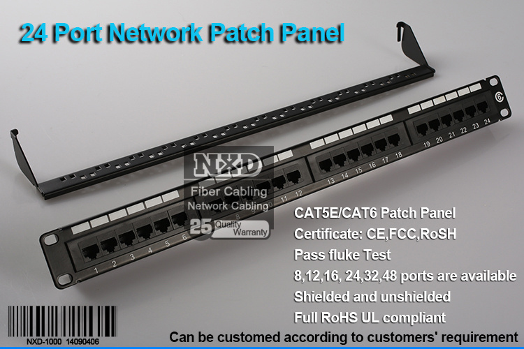 24ポートの光ファイバパッチパネル、 アンペア24ポートパッチパネル、 48ポートパッチパネル問屋・仕入れ・卸・卸売り