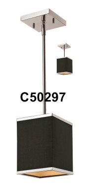 Ul cul記載されているホテル調節可能なロッドドラムペンダントランプ付きアクリルディフューザーC50290仕入れ・メーカー・工場