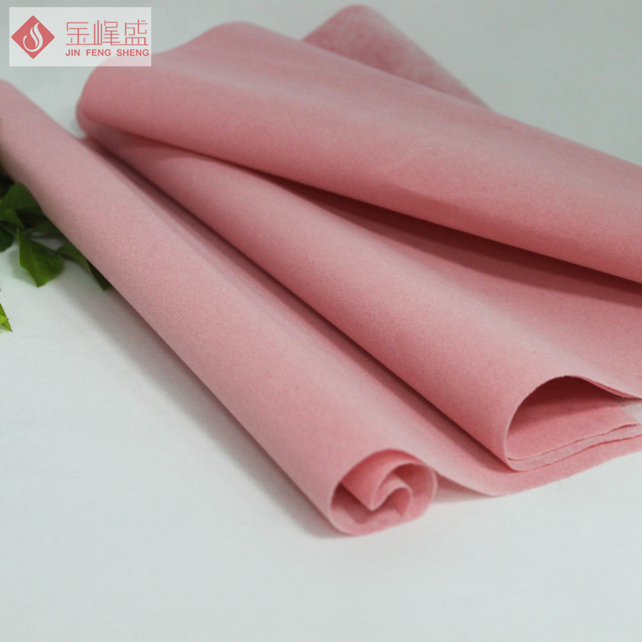 Fashionable Flocked Velvet Fabric For Jewelry Box Lining / Oem Flocking