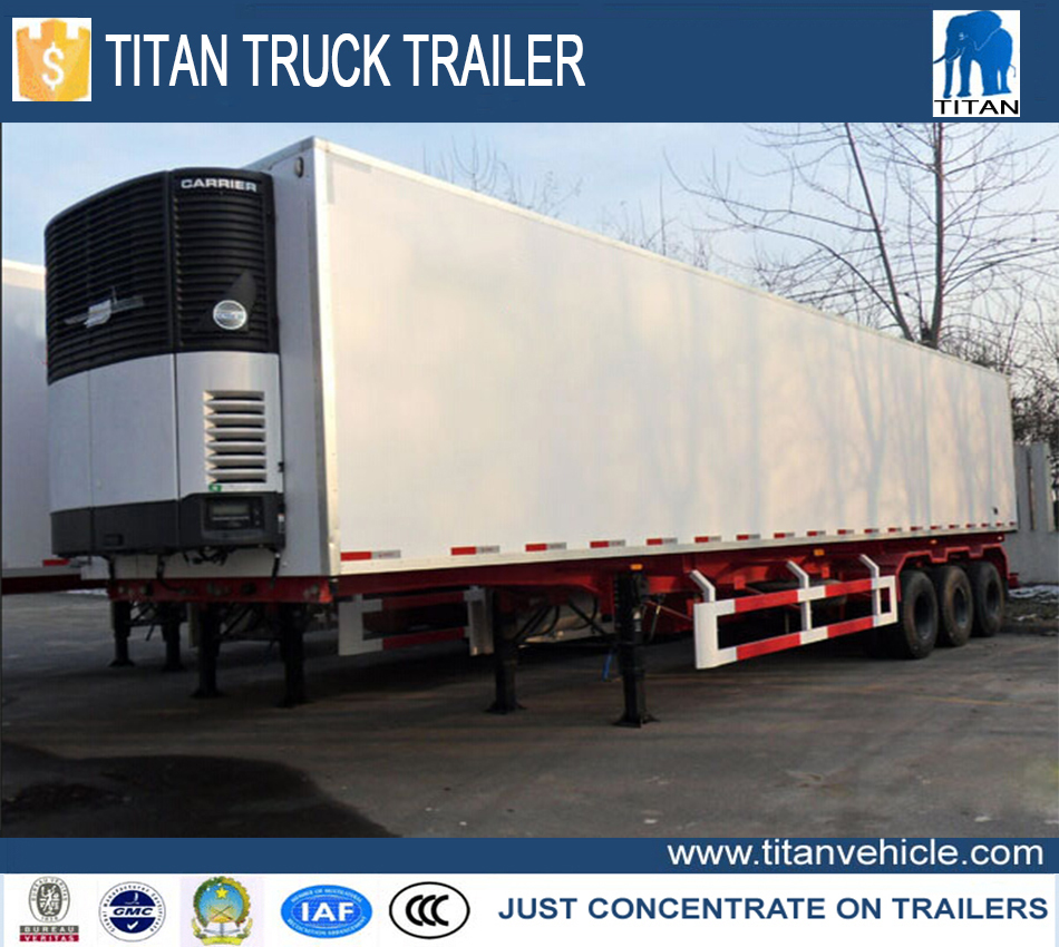 40ft refirgerator trailer, trailer refrigerated unit, 40 tons freezer trailer for sale