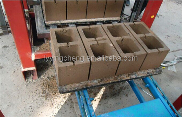 中国最高品質qt4-24bの半自動油圧コンクリートブロックマシンのレンガ造りのマシン/生産ライン仕入れ・メーカー・工場