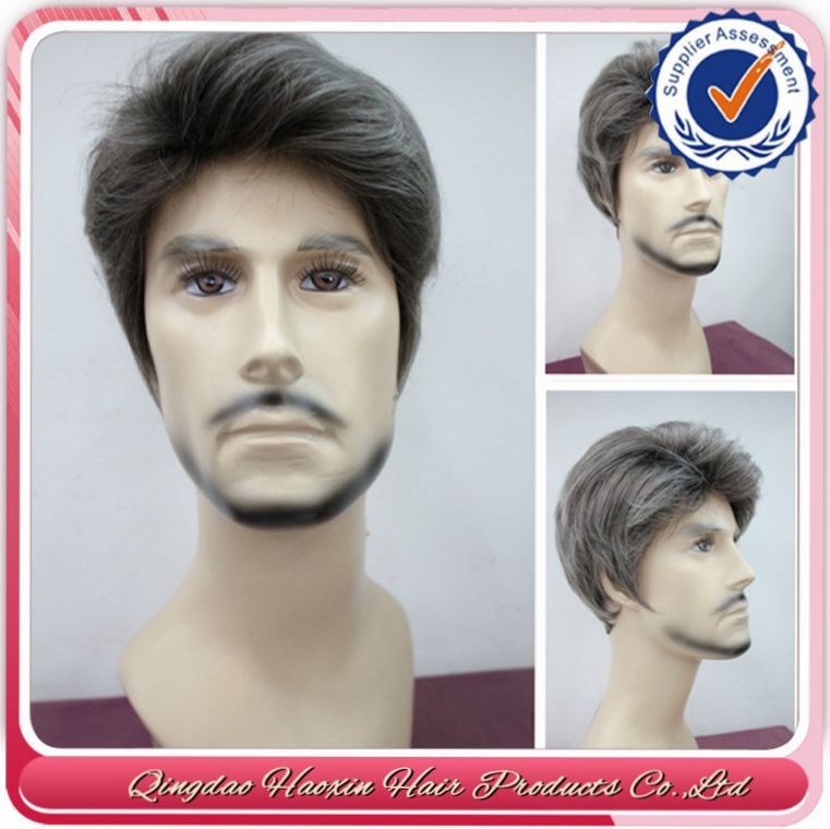 New Design 2015 Wholesale Toupee Indian Hair Top Quality Natural
