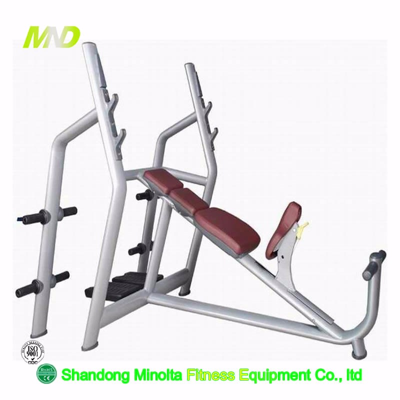 Luxury Commercial Incline Bench Press Gym Equipment Bench