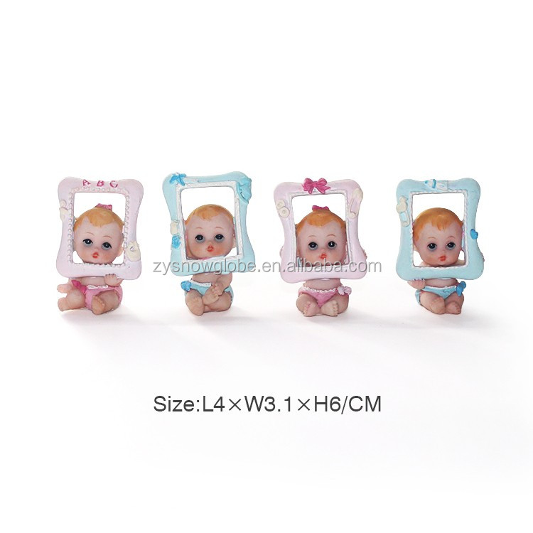 lovely small artificial baby shower figurines