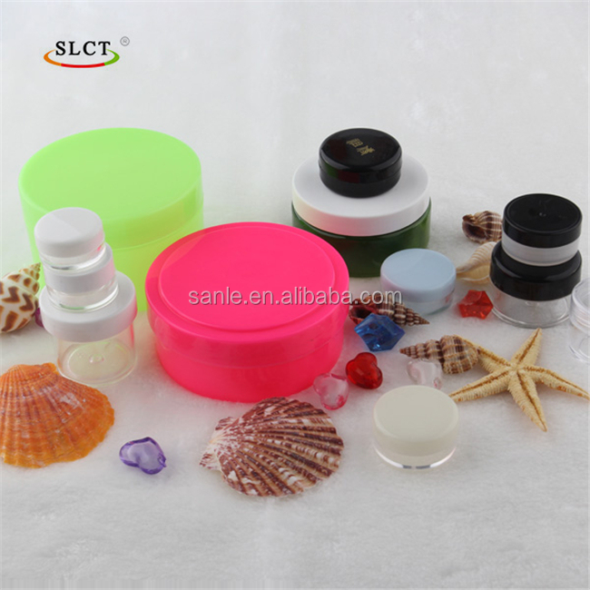Non-disposable travel cosmetic jar wholsales