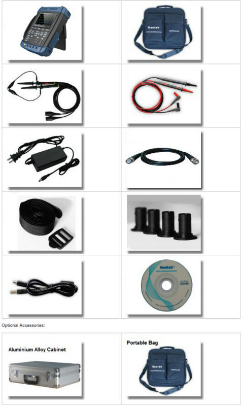 ハンドヘルドオシロスコープhantekdso8102escopemeter2チャンネル1gsa/s100mhzの任意波形発生器25mhzのdmmdso-8102eusb仕入れ・メーカー・工場