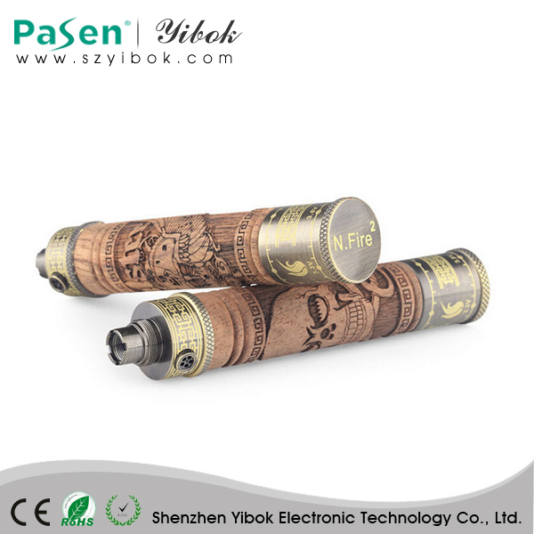 Changable voltage e-fire ecigarette best gift for old people , wooden case e-fire