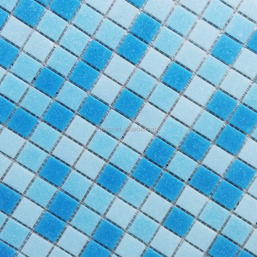 Style. outdoor mosaic used swimming pool. blue. 