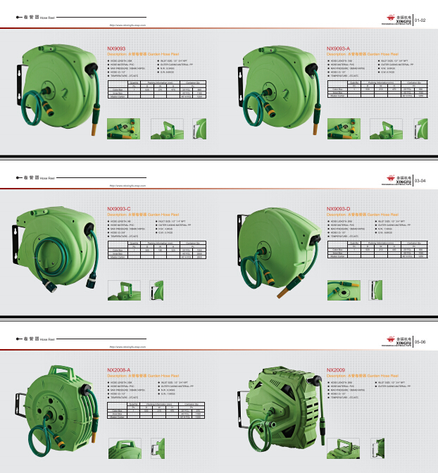 20 M Garden Retractable Hose Reel With Ce Certification Watering