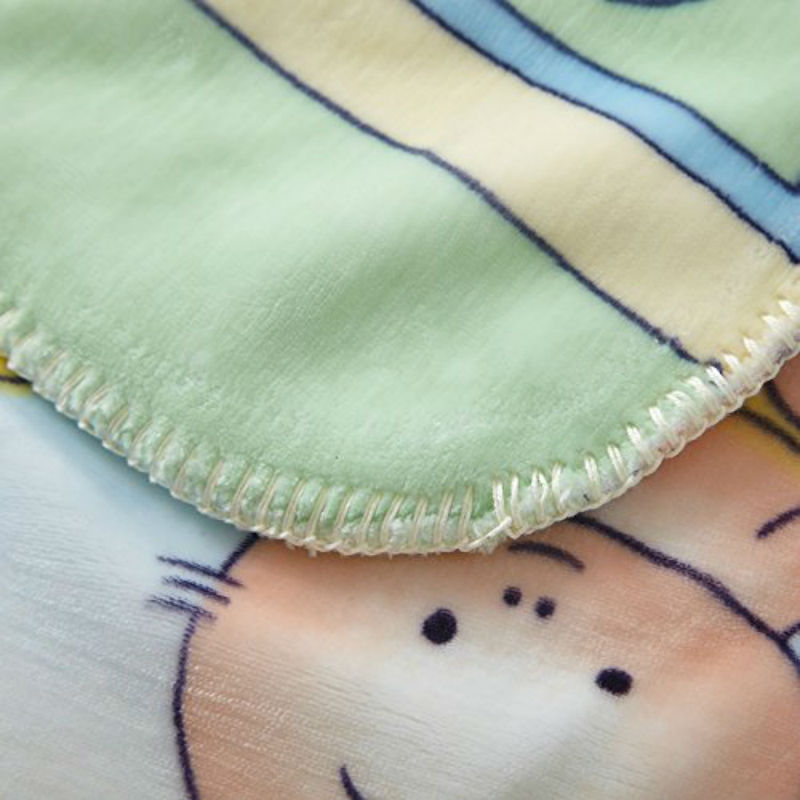 中国のサプライヤー卸売ダブルホームテキスタイルの子供安い漫画毛布スペイン、 ニット、 プリントのブランケット赤ちゃん仕入れ・メーカー・工場