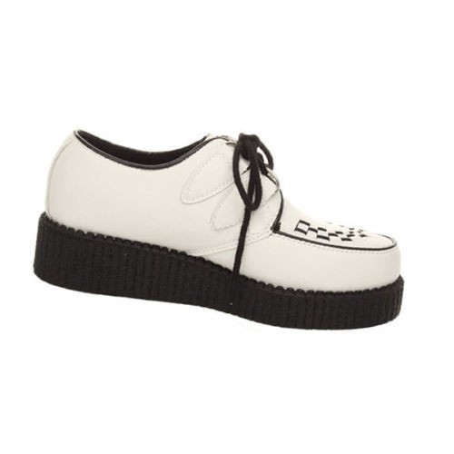 WOMENS SHOES CREEPERS PLATFORM WEDGE LACE UP SHOES CASUAL SHOES BOOTS