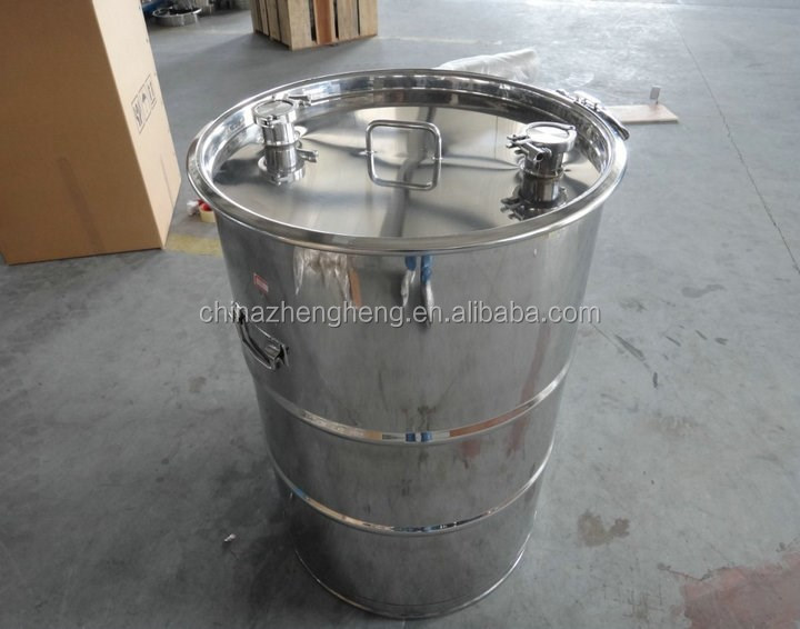 Stainless Steel Drum With Tap/stainless Steel Drum For Honey/stainless