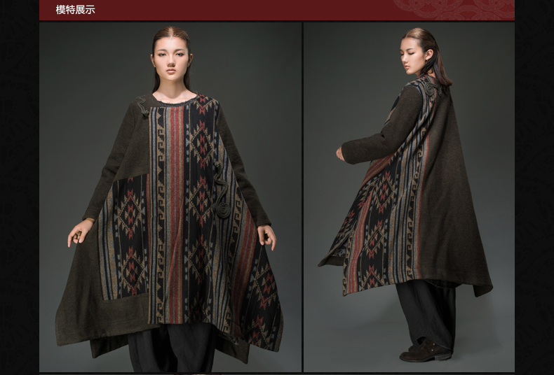 欧州西部lunkuo2014年秋スタイル拡張底綿l144y004女性プラスサイズのウールコート仕入れ・メーカー・工場