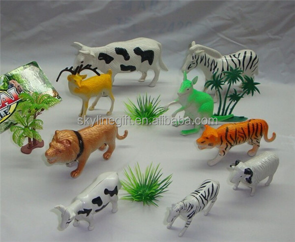 プラスチック子供の動物の世界ミニチュア動物学習問屋・仕入れ・卸・卸売り