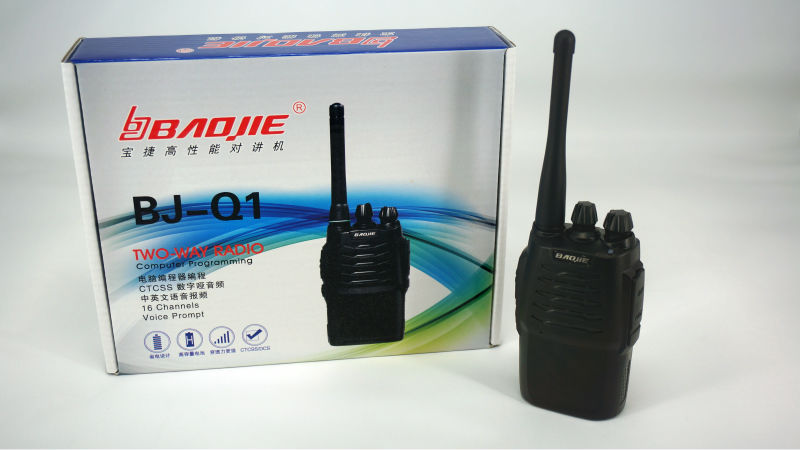 安価な価格とバンドポータブルラジオuhfポータブルトランシーバーのようなインターホンbj-q1baojie問屋・仕入れ・卸・卸売り