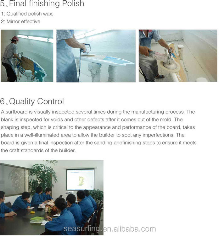 2014ベストセラー高品質塗料グラスファイバーパドルボード/学校サーフボード仕入れ・メーカー・工場
