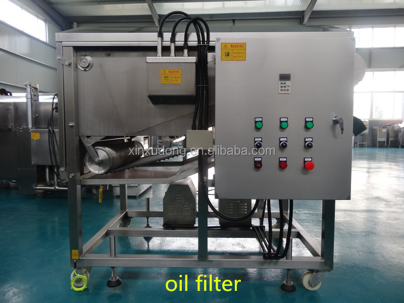 automatic fryer with CO2 extinguishing system