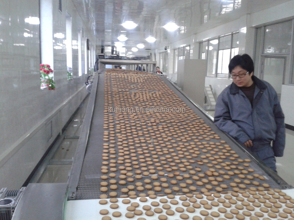 KH full automatic soft/hard/soda/sandwich biscuit machine / bicuit macking machine industry with cheap price