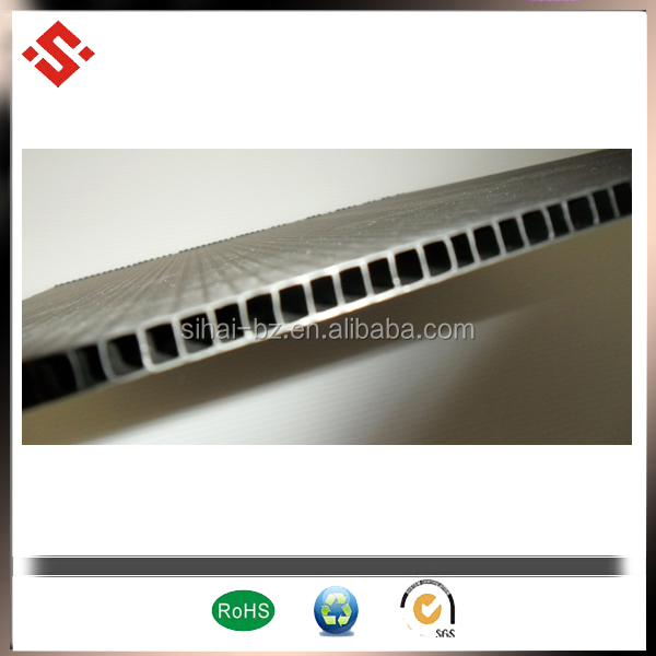 8mm coroplast black color board