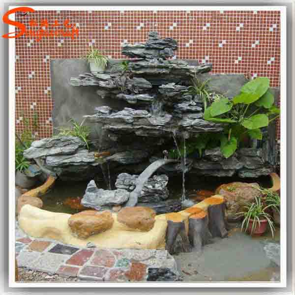 Ornamental Fiberglass Lowes Wall Fountains Decorative Garden