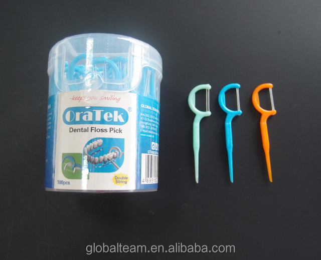 歯科flosser歯がピックのクリーニング口腔ケア製品gt0660dプラスチック歯の一突き問屋・仕入れ・卸・卸売り