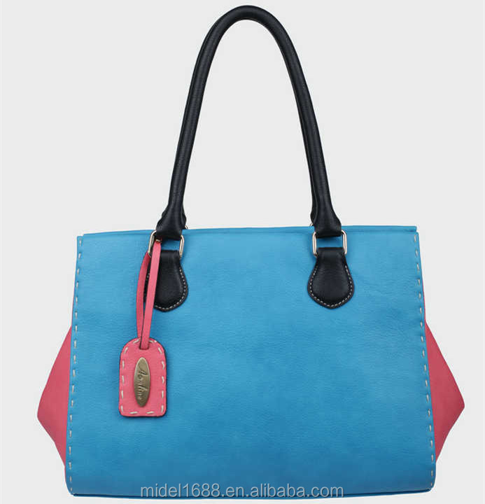 新しいデザインpuレザー2014年ハードバッグメスまたはpuハンドバッグpuの袋の女性問屋・仕入れ・卸・卸売り
